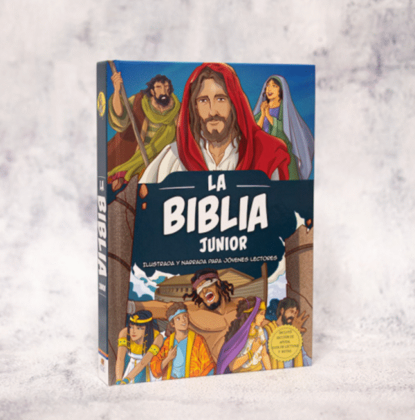 Biblia Junior Ilustrada y narrada para jóvenes lectores